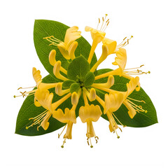 Sunflower with a bee in a bright garden field