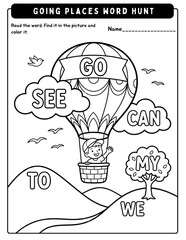 Kindergarten Read Across America Phonics Pack | No Prep Literacy Activities | Rhyming, CVC, Sight Words