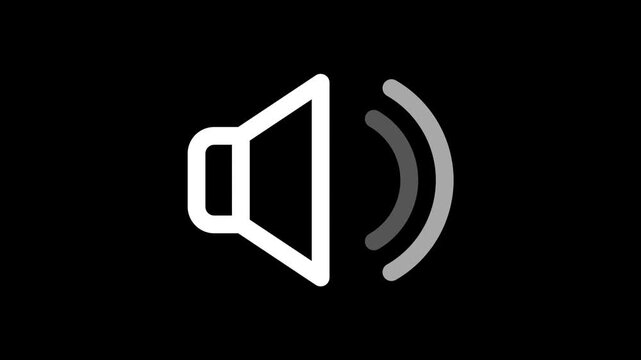 sound icon animation transparent background free