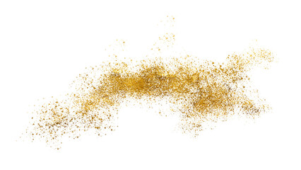 Glistering golden particle for elegant background