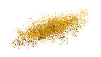 Glistering golden particle for elegant background