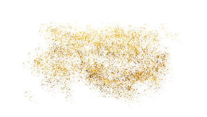 Luxury Golden Glitter Particles and Shimmering Dust for Elegant Wedding Invitations card