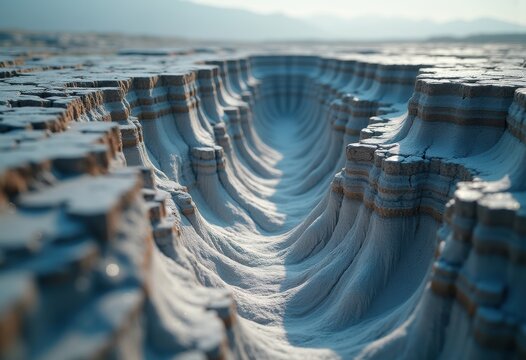 Intriguing Strata of Laminated Shale Exhibiting Thin Layer Formation Amid Tectonic Forces