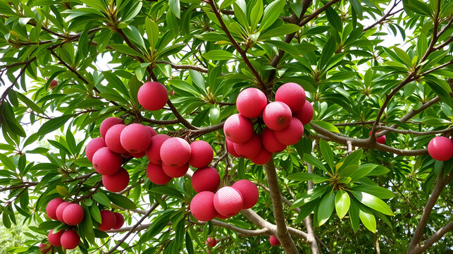 longan and longan tree