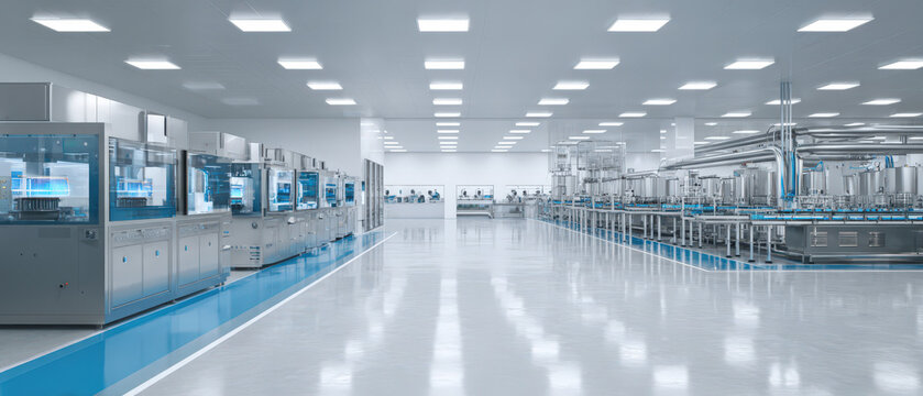 Clean Pharmaceutical Manufacturing Facility