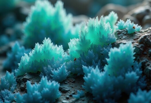 Striking Turquoise Blue Green Veined Copper Mineral Mineralization Journey Through Geological Awesomeness