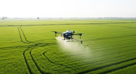 Automated Drone for Field Treatment