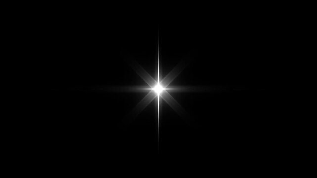 4k twinkle Stars blast animated, shiny glowing star animation, Glitter sparkle star animated, flat vector doodle sparkle, Retro blinking twinkle stars pop-up animation on black screen background.