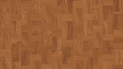 Fototapeta premium Wooden parquet pattern. Seamless flooring design. Rectangular tile layout. Hardwood planks