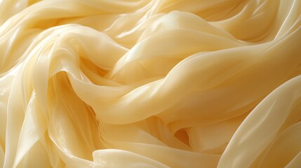 Fototapeta premium A Dreamy Swirl of Vanilla Delight Creamy Texture and Soft Silk Effect for a Light Aesthetic Appeal