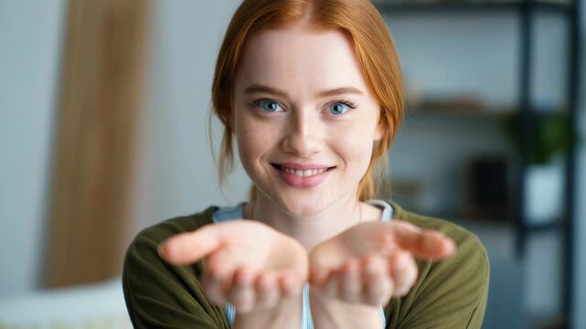 Open hands gesture give to gain, woman offering support, international womens day march 8 iwd 2026, gender equality equity inclusion, diversity empowerment allyship solidarity