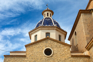 Altea Church in Spain