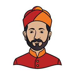 Obraz premium Gudi Padwa is a vibrant Hindu festival marking the Marathi New Year, celebrated with colorful decorations, festive meals, and raising the gudi as a symbol of prosperity. 