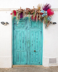 Beautiful Blue Doorway in Altea, Spain