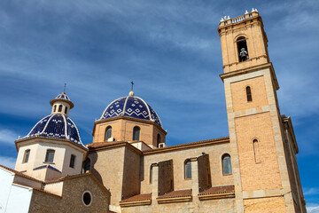 Altea Church in Spain