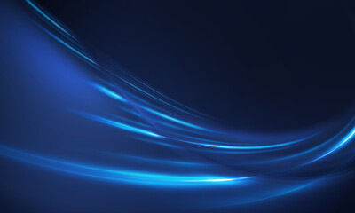 Fototapeta premium Abstract light shining lines background. The light speed movement concept of future technology. Futuristic, technology pattern for banner or poster design.