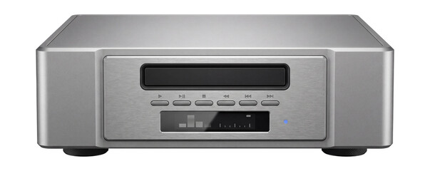 Obraz premium CD player with front-loading tray and LCD screen