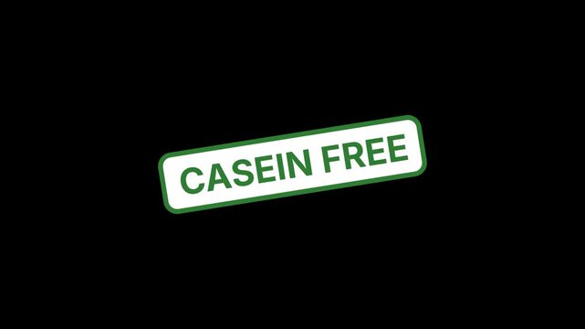 Casein Free Stamp Effect Text Animation