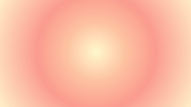 Soft pastel circular orange pink and peach gradient abstract background with smooth warm color blend subtle elegant backdrop