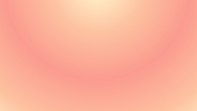 Soft pastel circular orange pink and peach gradient abstract background with smooth warm color blend subtle elegant backdrop