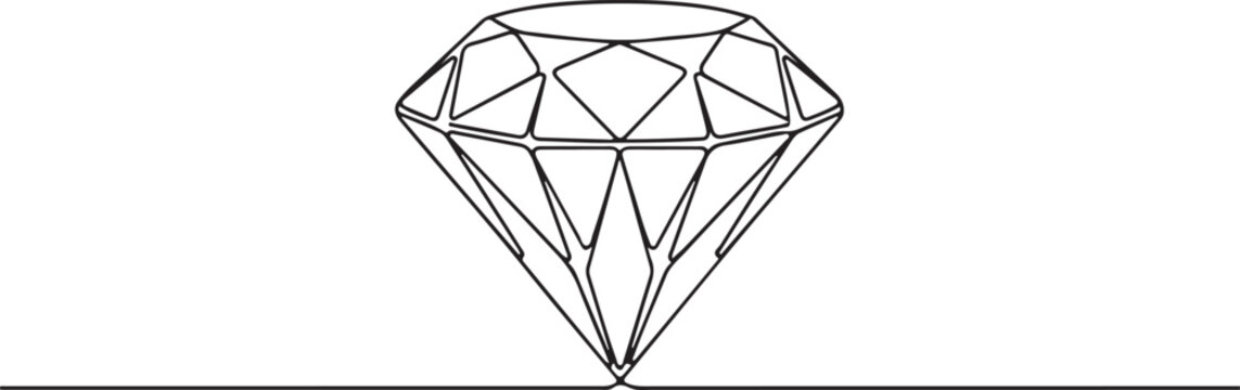 Line Drawing Diamond Images – Browse 680,569 Stock Photos, Vectors, and ...