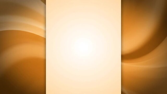 Abstract golden background with vertical rectangle and flowing lines for stylish design templates