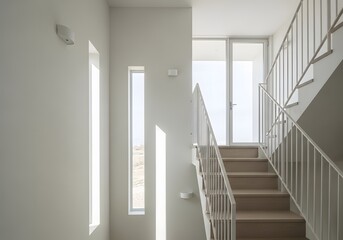 Obraz premium Minimalist interior of a modern house