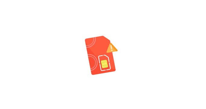 A SIM card for mobile phone concepts