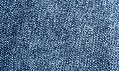 Naklejka premium A blue denim fabric with a pattern