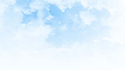 Clear Skies and Gentle Winds. Refreshing winter blue sky and cirrus clouds