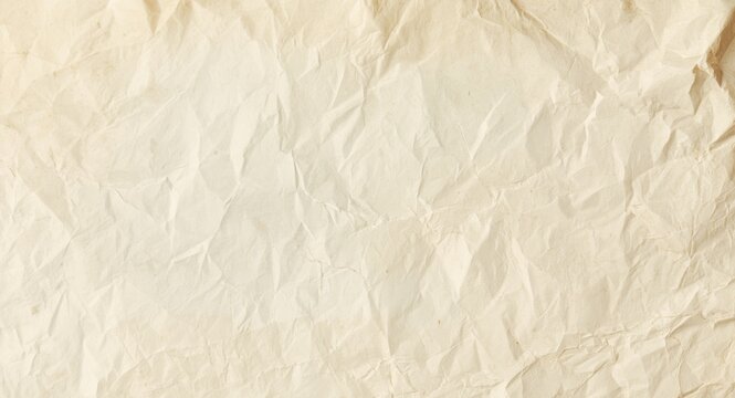 Old torn paper texture with crinkled white surface and vintage collage empty copy space