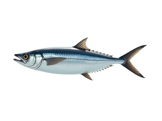 Fototapeta premium A fish defying gravity in mid-air