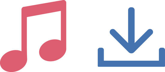 音符　ダウンロード　アイコン