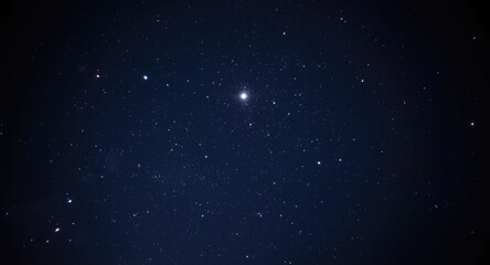 Fototapeta premium Calm nighttime view highlighting celestial ceiling lights