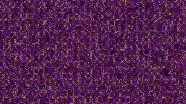 A dense purple textured pattern viewed from a close-up perspective with intricate details and abstract design elements