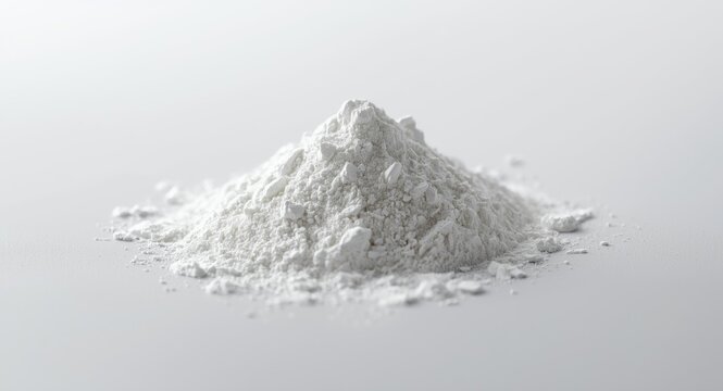 White powered magnesium hydroxide laxative and stomach acid neutralizer