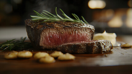 lamb chops with rosemary