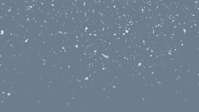 Realistic snow falling overlay background winter weather cinematic holiday festive seasonal effect perfect for winter projects, holiday greetings, film production, and seasonal promotions.