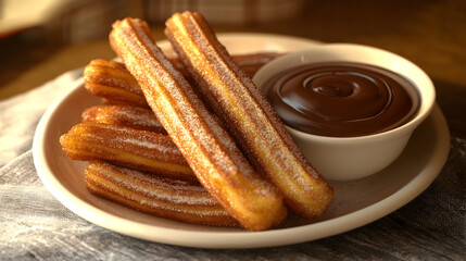 hot chocolate and cinnamon rolls