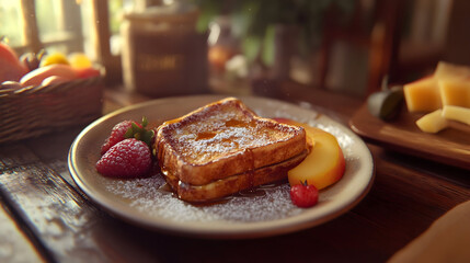 grilled beef steak with potatoes