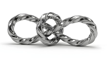 Metal Torus Knot - Abstract Shape