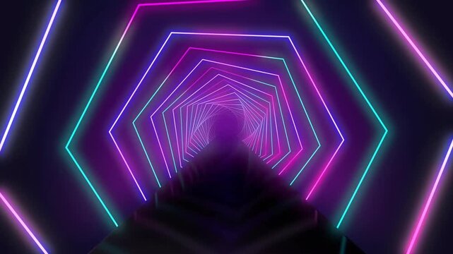 abstract background with glowing lines