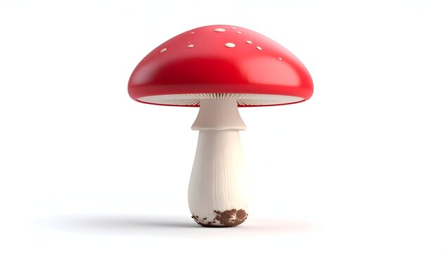 Amanita Muscaria Mushroom - A Vibrant Symbol of the Forest.