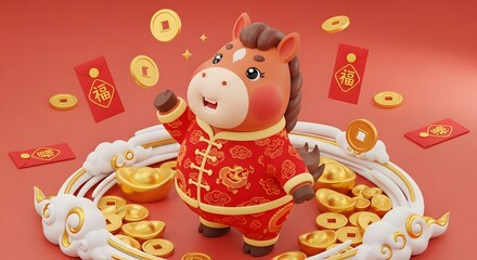 Fototapeta premium chinese new year decoration