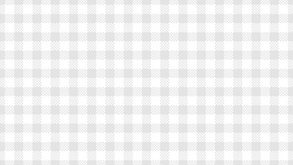 薄いグレーの幾何学的なギンガムチェック柄のパターン - デジタル的な背景･テクスチャ - 16:9