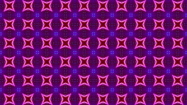 Mathematical fractal kaleidoscope for art galleries, educational content, and science documentaries. Sacred geometry patterns with Fibonacci sequence. Seamless loop. 4K.