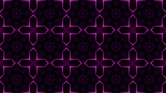 Kaleidoscope animation for music videos, album visuals, and Spotify Canvas. Mesmerizing patterns perfect for electronic, ambient, and experimental music. Seamless loop. 4K.