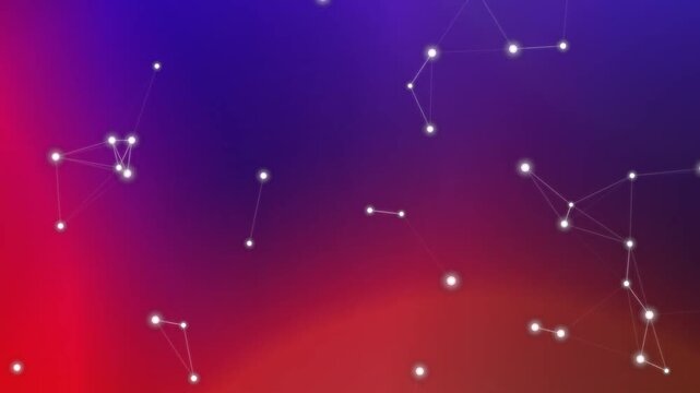 A celestial map of constellations in the night sky viewed from a terrestrial perspective