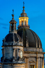 Dome and Bell Tower of Sant&rsquo;Agata Cathedral