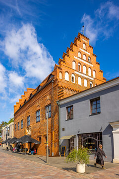Gothic Architecture in the Old Town, Kaunas, Lithuania